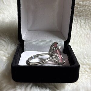 Vintage Celtic Floral Filigree Ring Setting 925 Sterling Silver